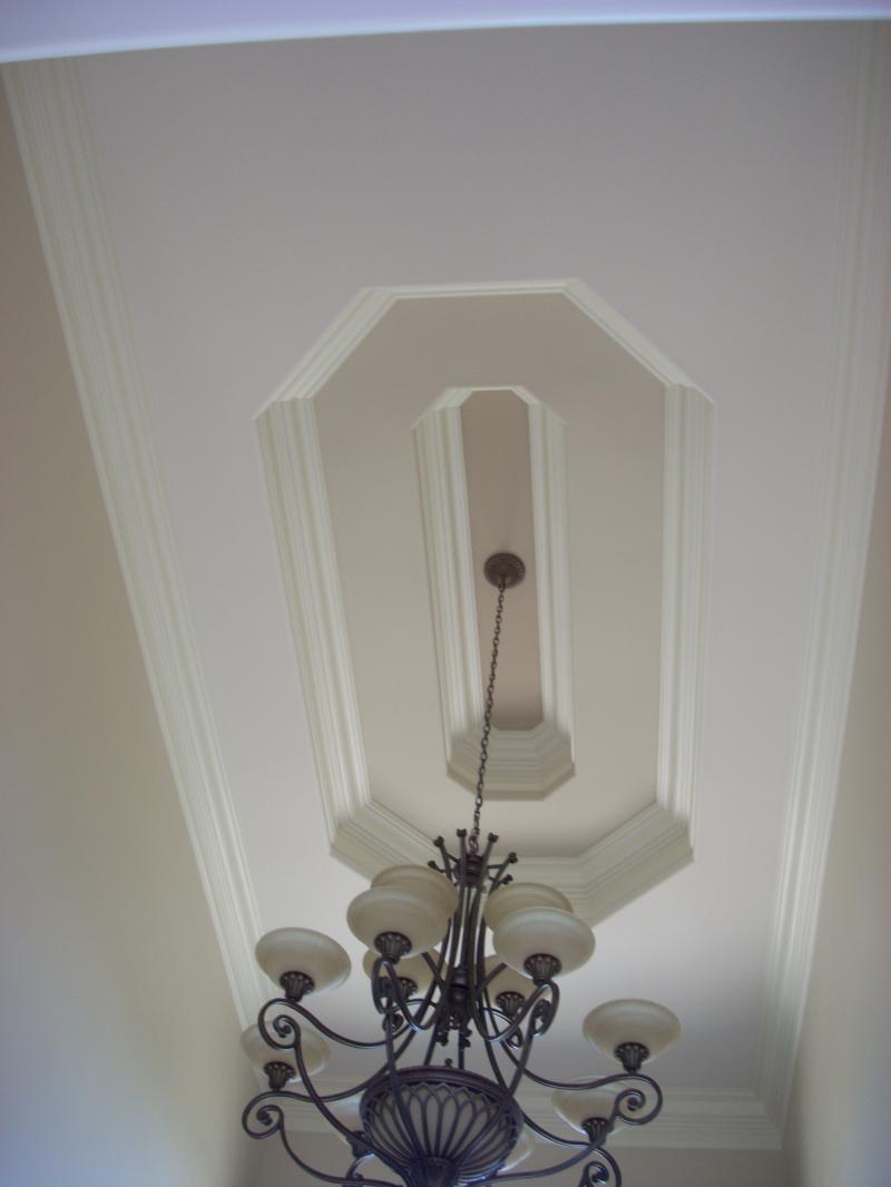 3 color ceiling Foyer